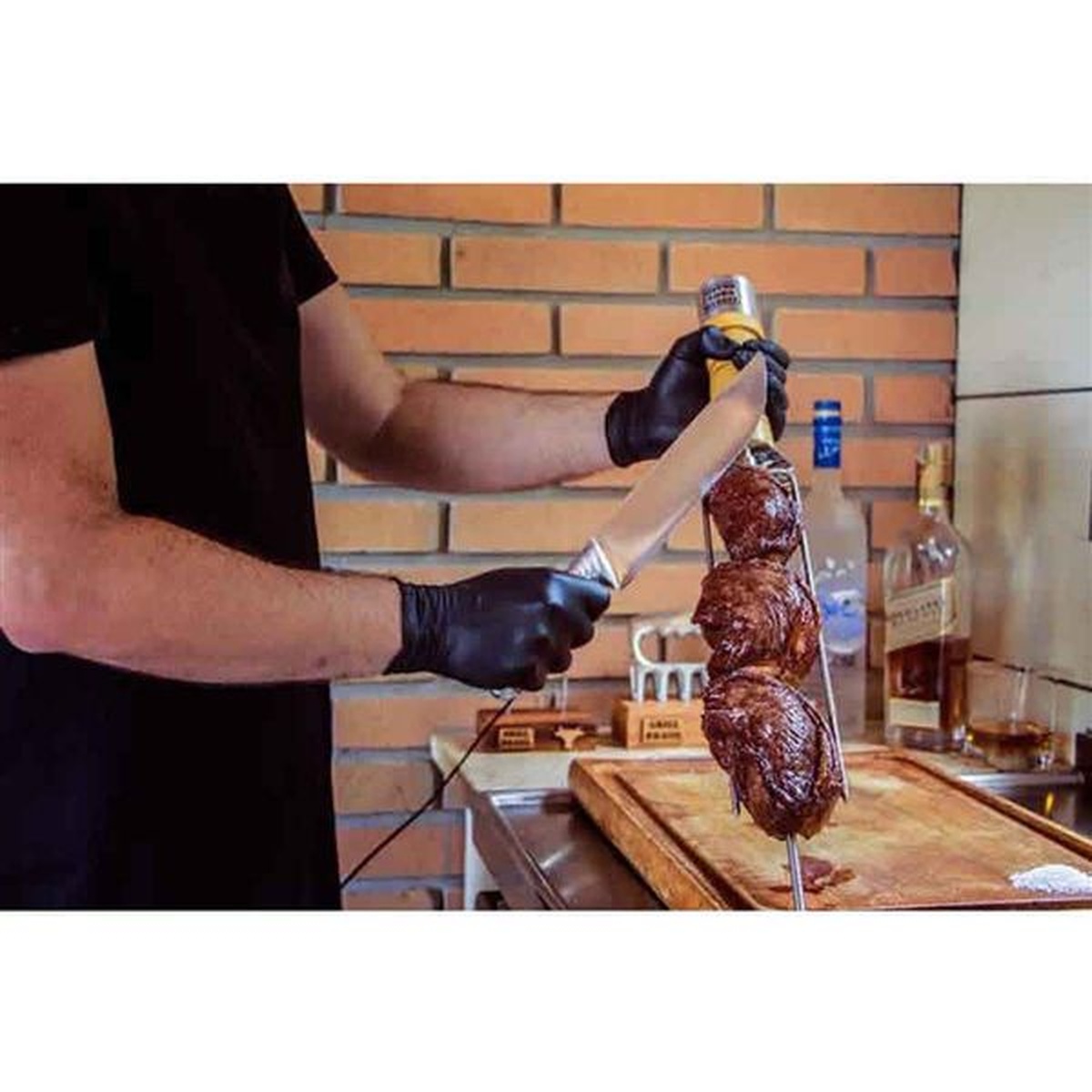 Espeto Giratório Elétrico 110v - Grill Brasil - Empório do Lazer
