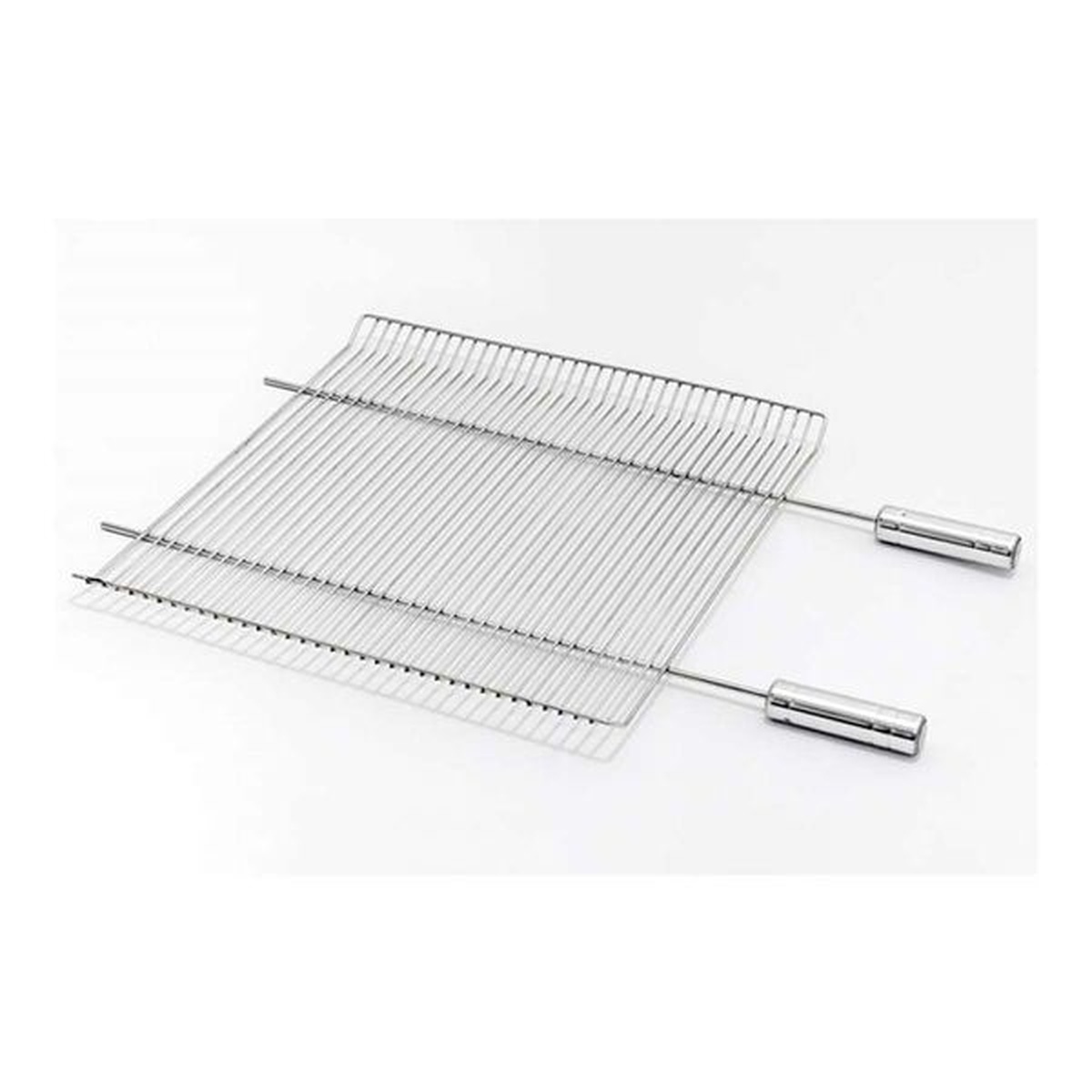 Grelha Aramada Inox 52x45 Com Cantoneiras Dobradas - Jotas Grill