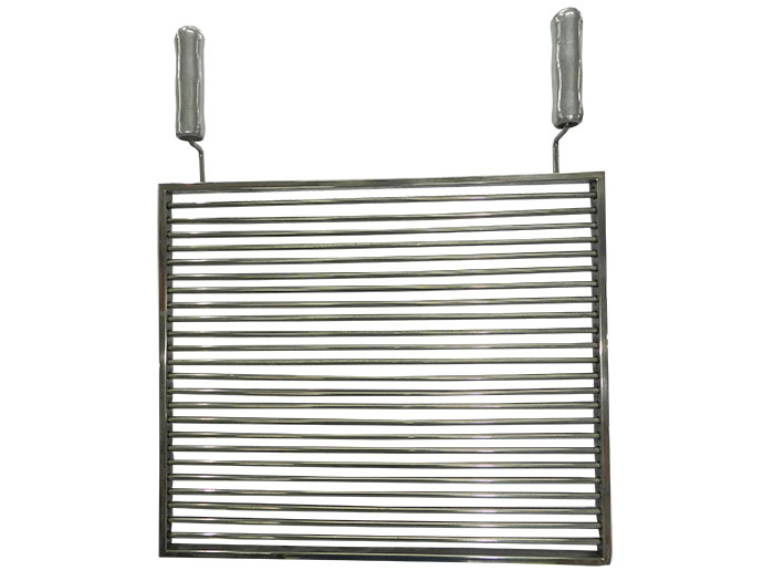 Grelha Parrilla em Inox 45x50cm