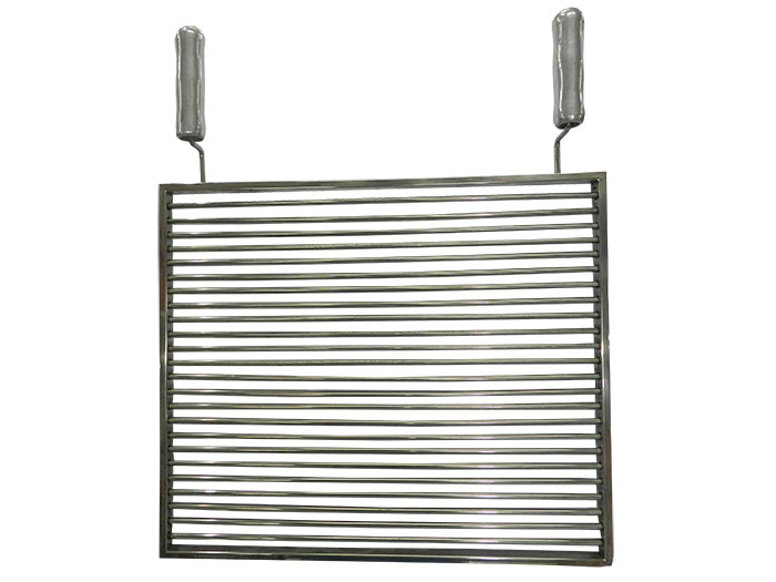 Grelha Parrilla em Inox 45x50cm - 2