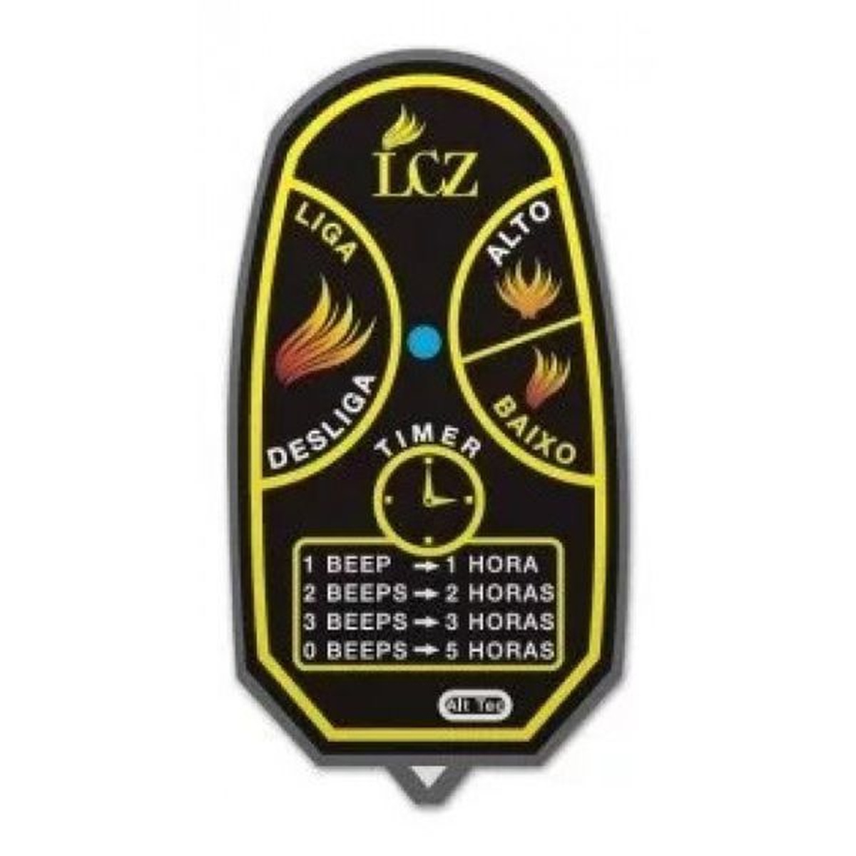 Kit Lareira 80cm a Gás com Controle Remoto com 01 Linha de Fogo - LCZ - Empório do Lazer
