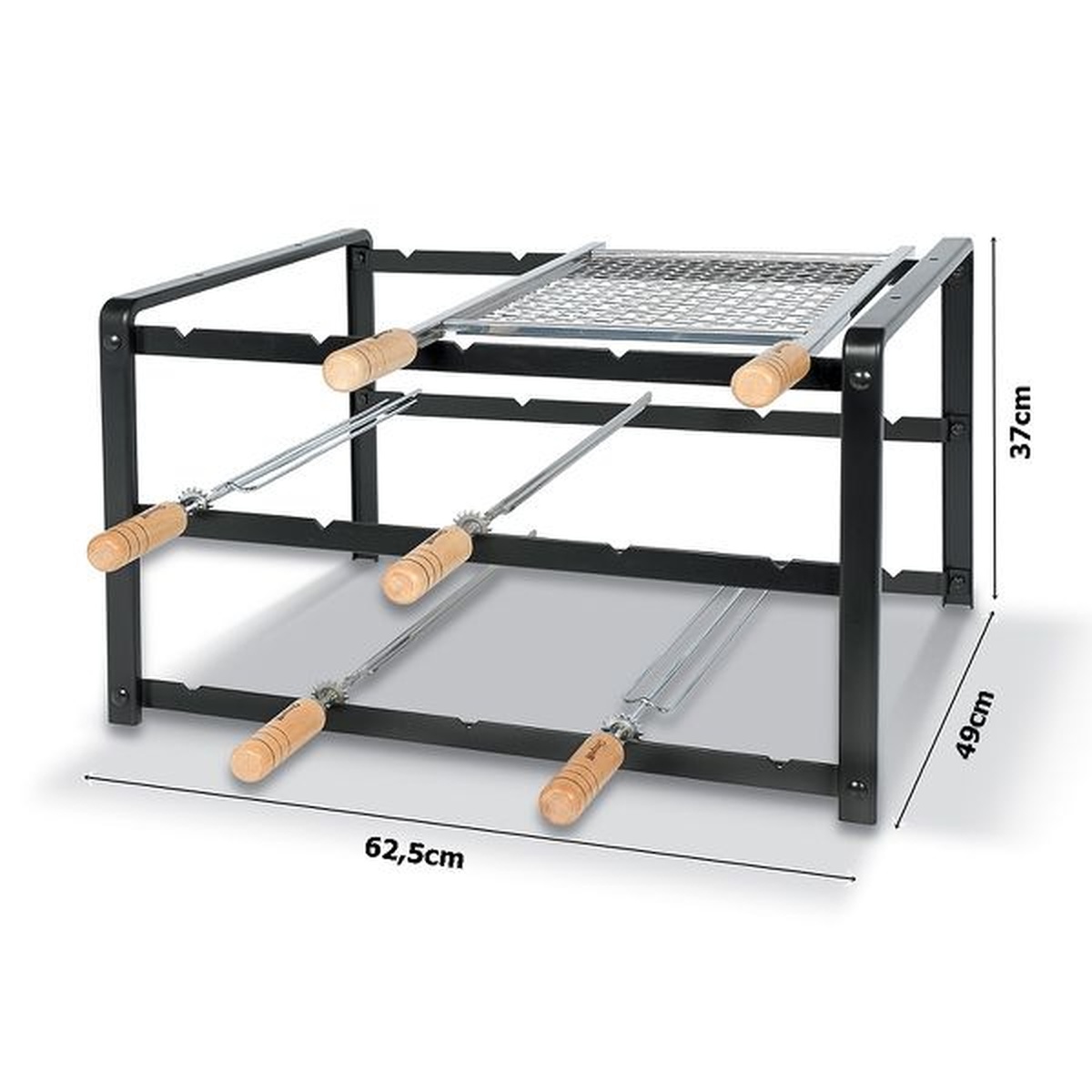 Kit Suporte 1005 Em Aço Carbono - Giragrill - Empório do Lazer