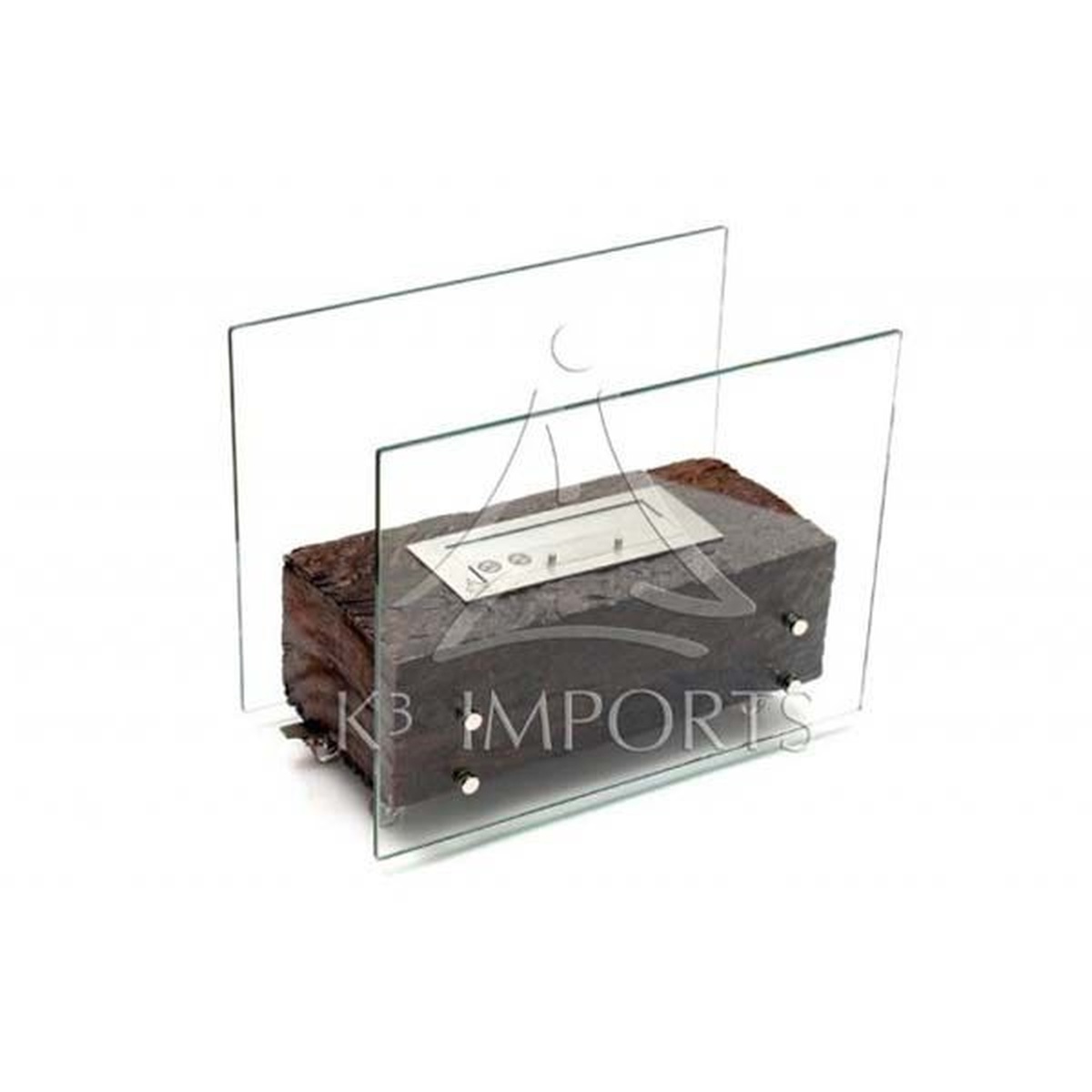 Lareira Ecológica À Álcool (Etanol) Mauna De 59cm E Queimador De 31 Cm - K3 Imports - Empório do Lazer