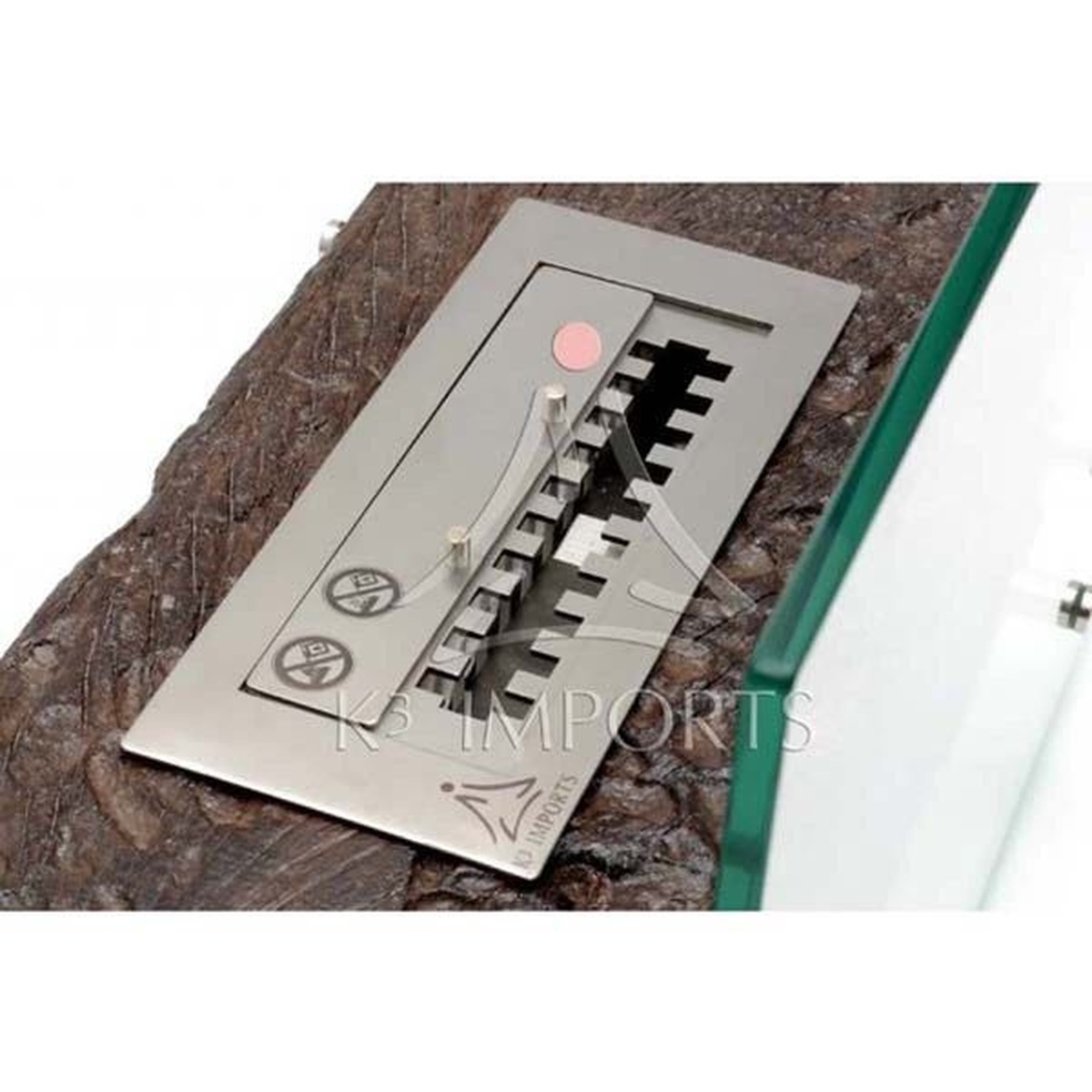 Lareira Ecológica À Álcool (Etanol) Mauna De 59cm E Queimador De 31 Cm - K3 Imports - Empório do Lazer