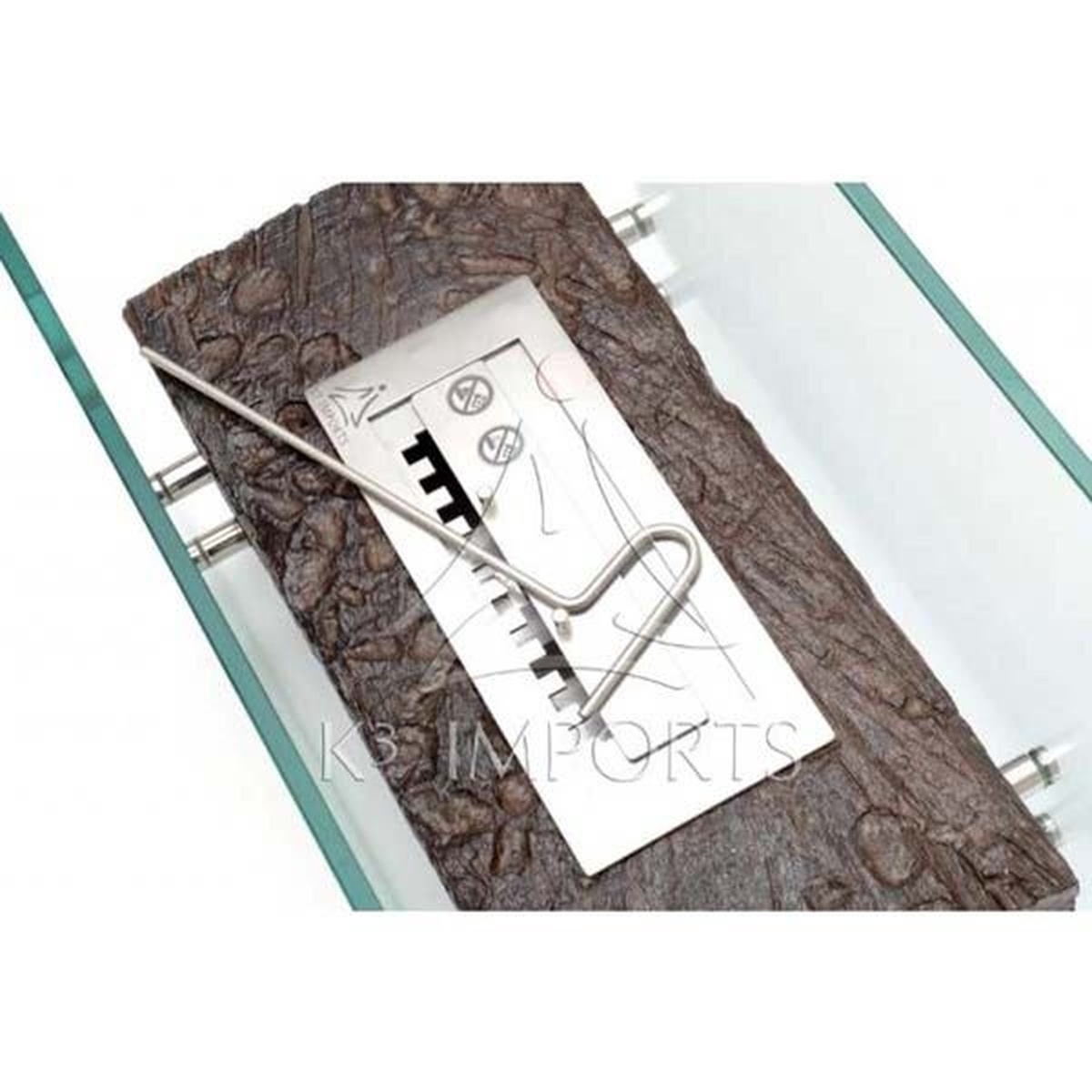 Lareira Ecológica À Álcool (Etanol) Mauna De 59cm E Queimador De 31 Cm - K3 Imports - Empório do Lazer