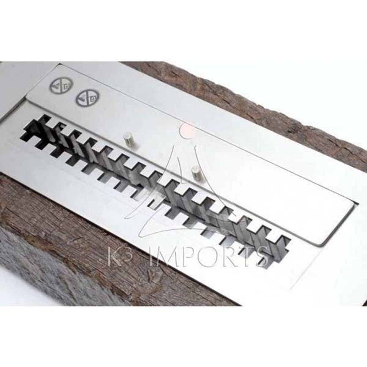 Lareira Ecológica À Álcool (Etanol) Modelo Loa De 58cm Com Queimador De 46cm - K3 Imports - Empório do Lazer