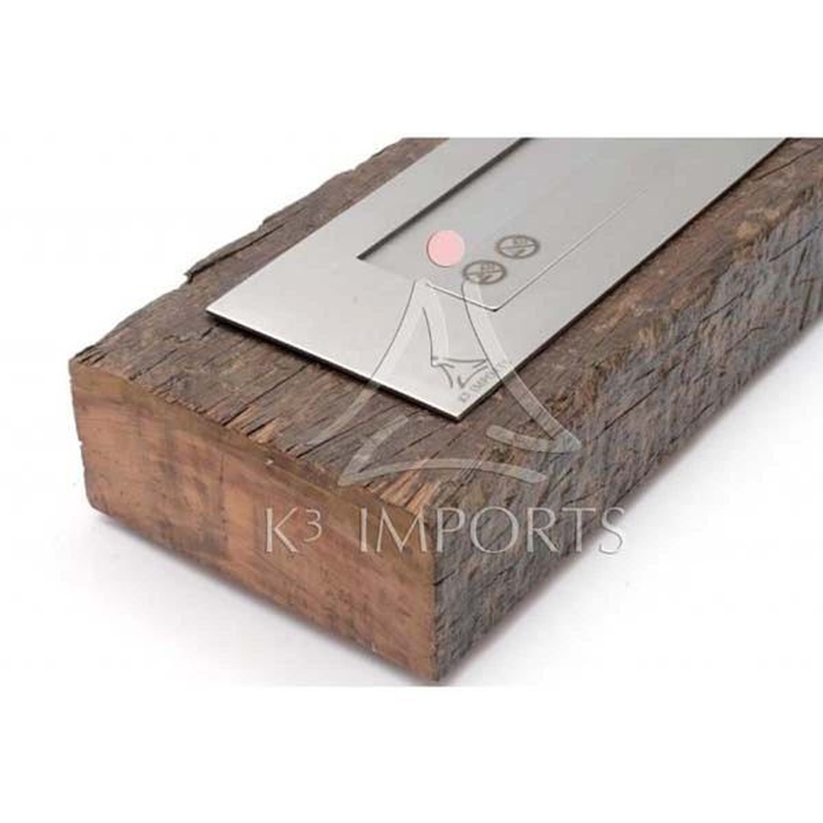 Lareira Ecológica À Álcool (Etanol) Modelo Loa De 93cm Com Queimador De 81cm - K3 Imports - Empório do Lazer