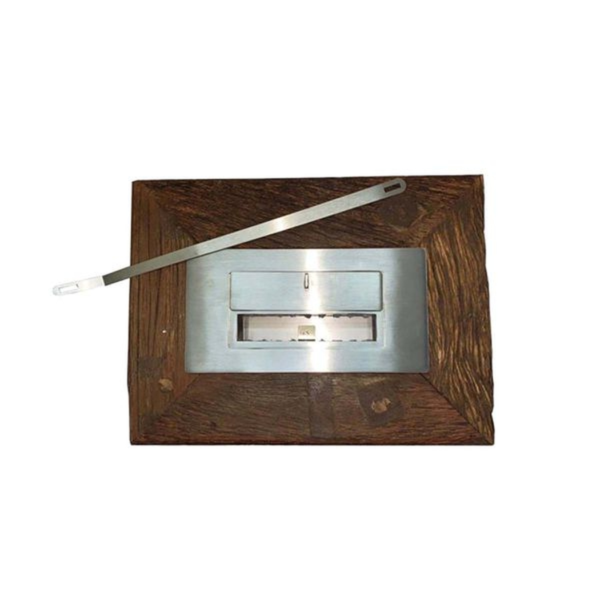 Lareira Ecológica Suporte Em Cruzeta Queimador Inox 31cm - Selmetal - Empório do Lazer