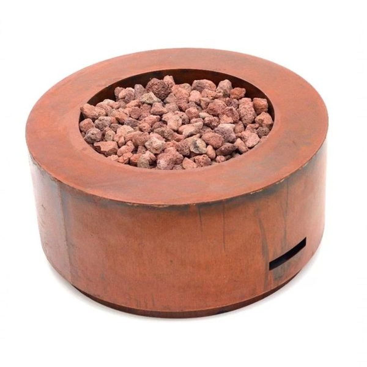 Lareira Fire Pit Á Gás Para Área Externa Coliseum Corten - K3 Imports - Empório do Lazer