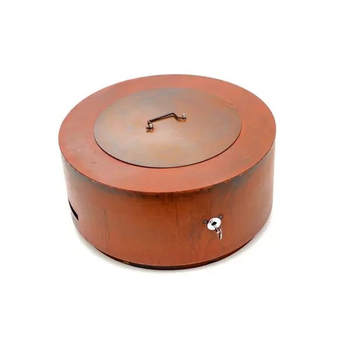 Lareira Fire Pit Á Gás Para Área Externa Coliseum Corten - K3 Imports - Empório do Lazer