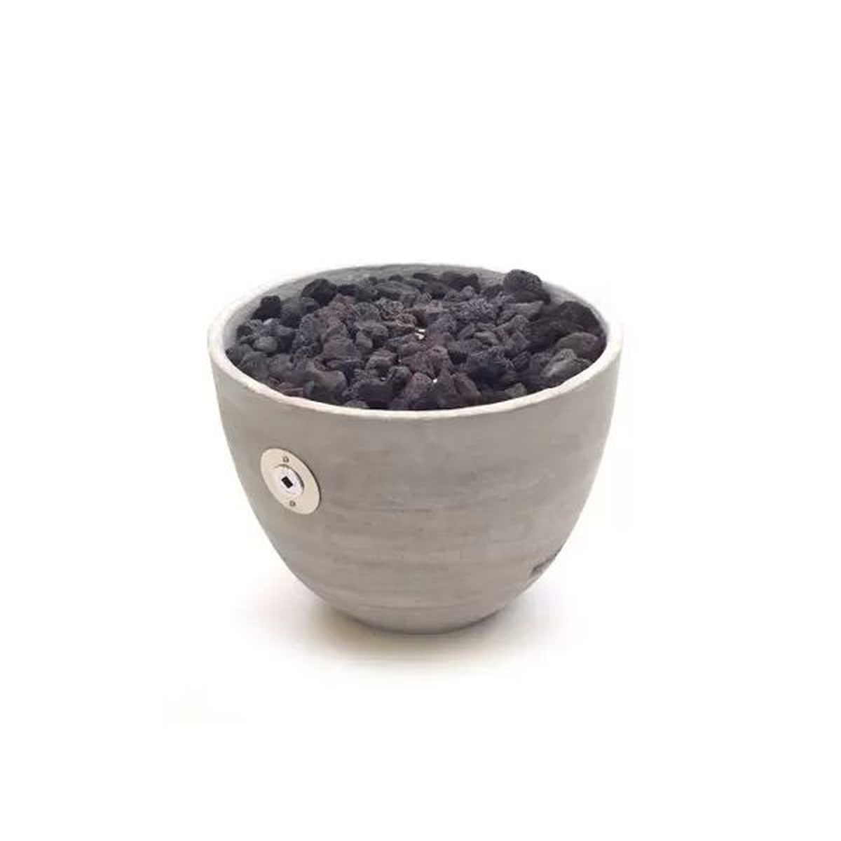 Lareira Fire Pit Á Gás Para Área Externa Olímpia Cinza - K3 Imports