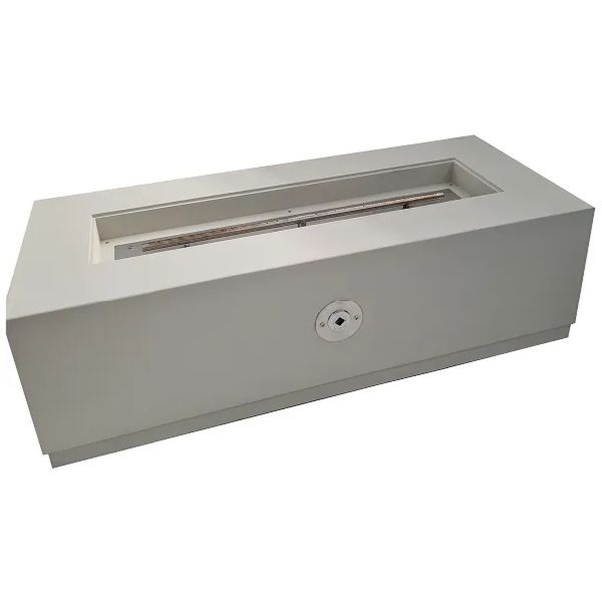 Lareira Fire Pit Á Gás Para Área Externa Santa Helena Base Cimentícia Cinza - K3 Imports - Empório do Lazer