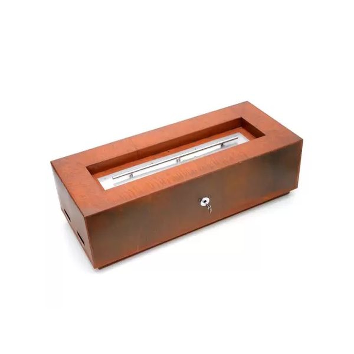 Lareira Fire Pit Á Gás Para Área Externa Santa Helena Corten - K3 Imports - Empório do Lazer