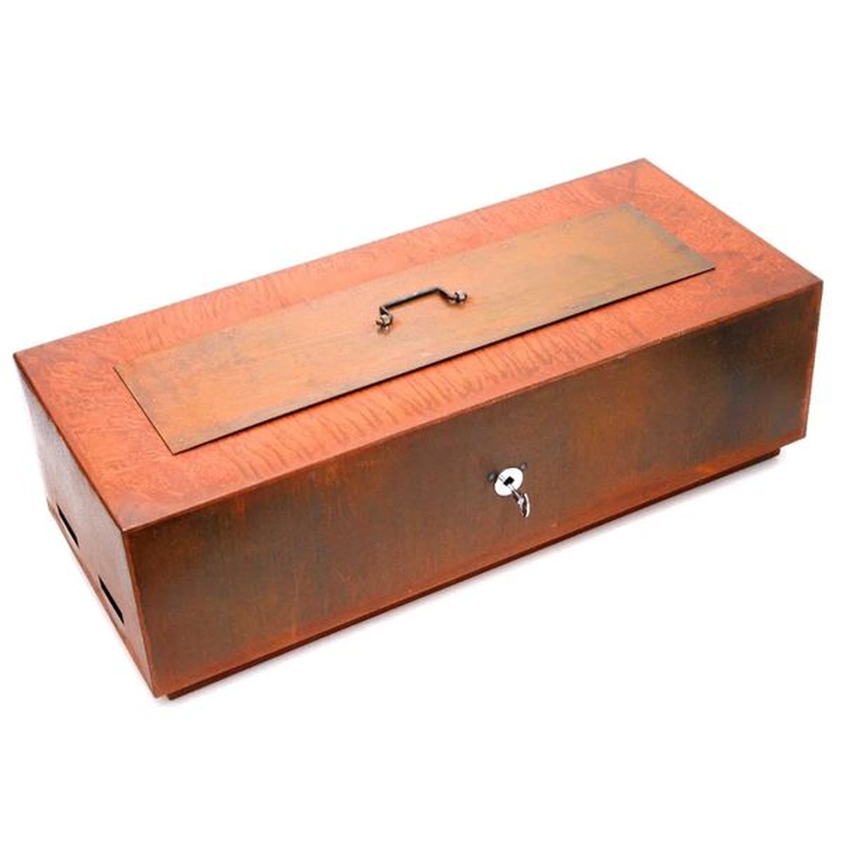 Lareira Fire Pit Á Gás Para Área Externa Santa Helena Corten - K3 Imports - Empório do Lazer