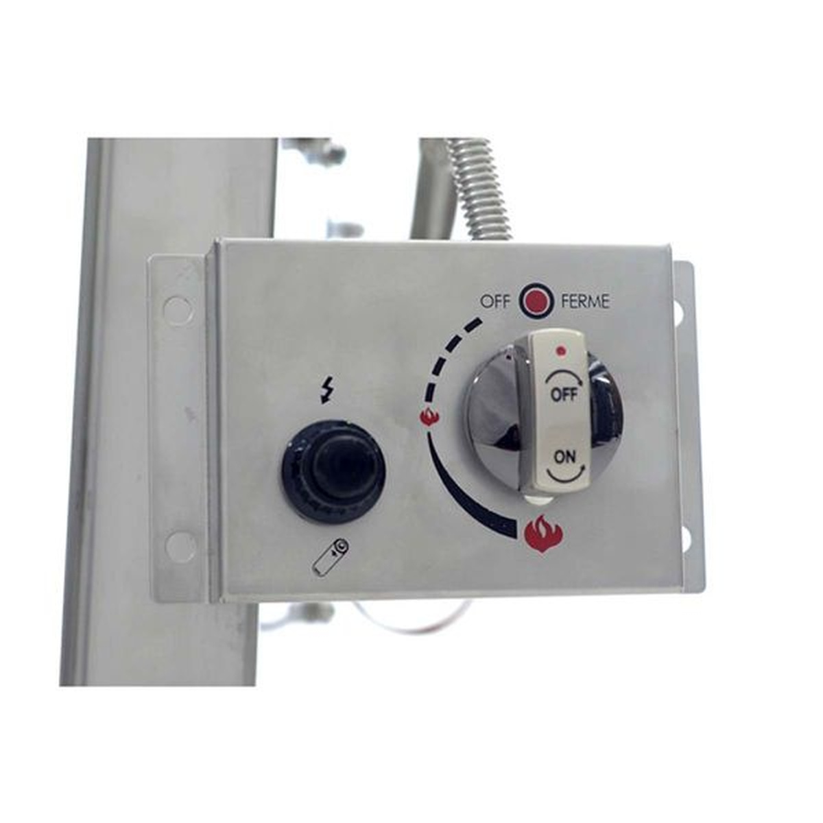 Lareira Fire Pit a Gás Para Áreas Externas - Redondo - Empório do Lazer