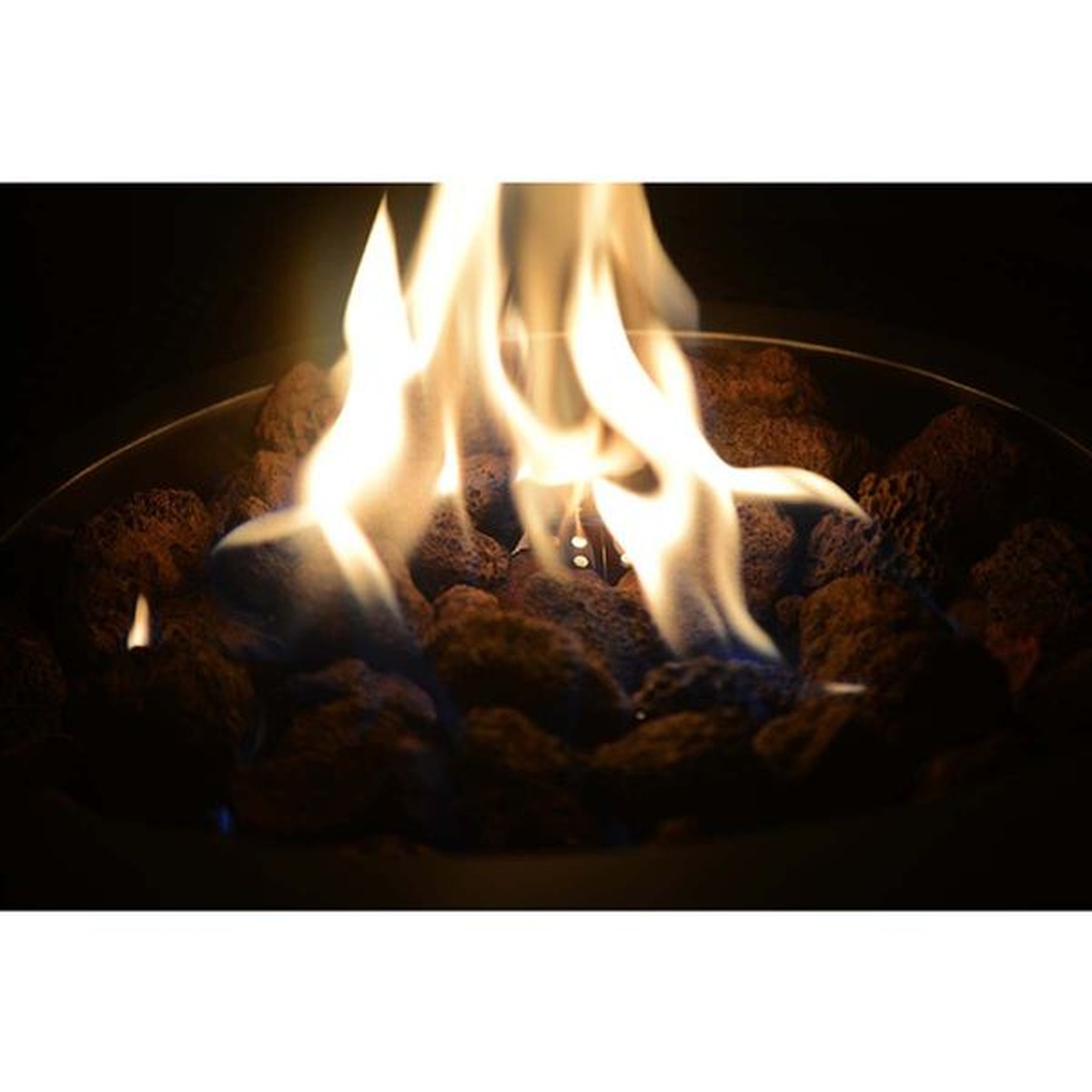 Lareira Fire Pit a Gás Para Áreas Externas - Redondo - Empório do Lazer