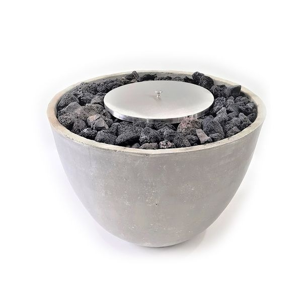 Lareira Tocha Ecológica Olímpia com Queimador Redondo 5lts - K3 Imports - Empório do Lazer