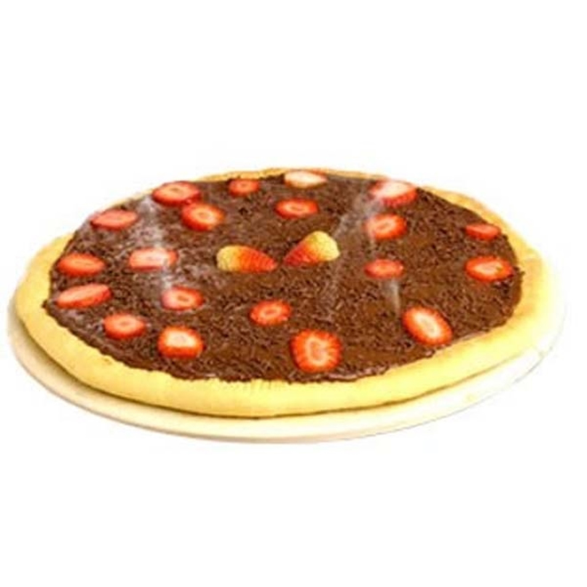 Pedra Refratária Redonda Para Pizza Diâmetro De 37cm - 2