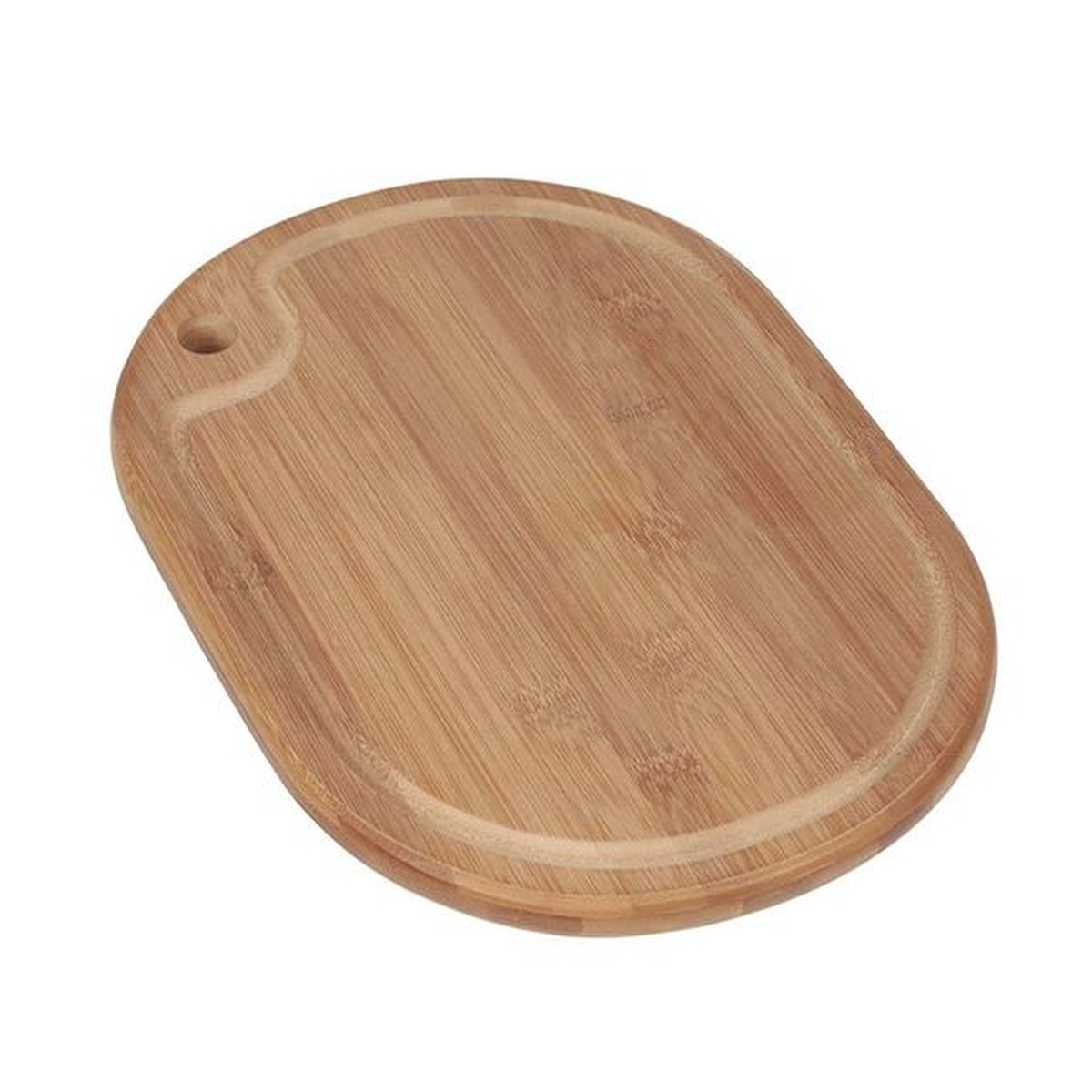 Tábua Oval de Bambo 33x23cm - Mor - Empório do Lazer